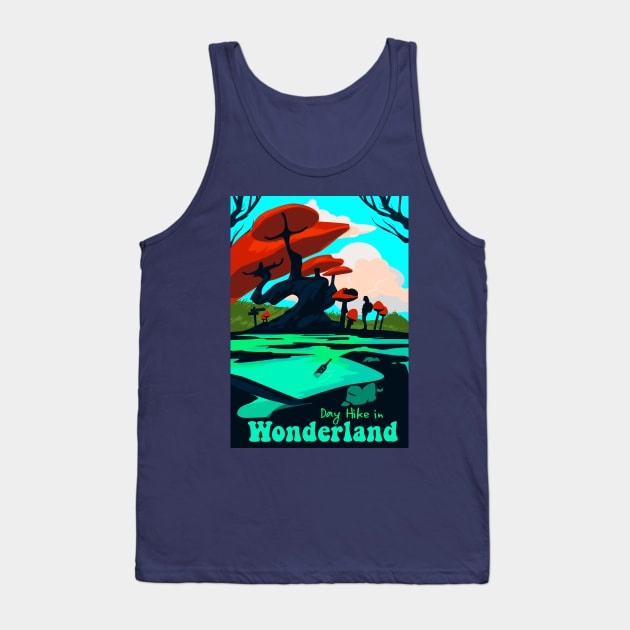 Wonderland Tank Top by Heymoonly